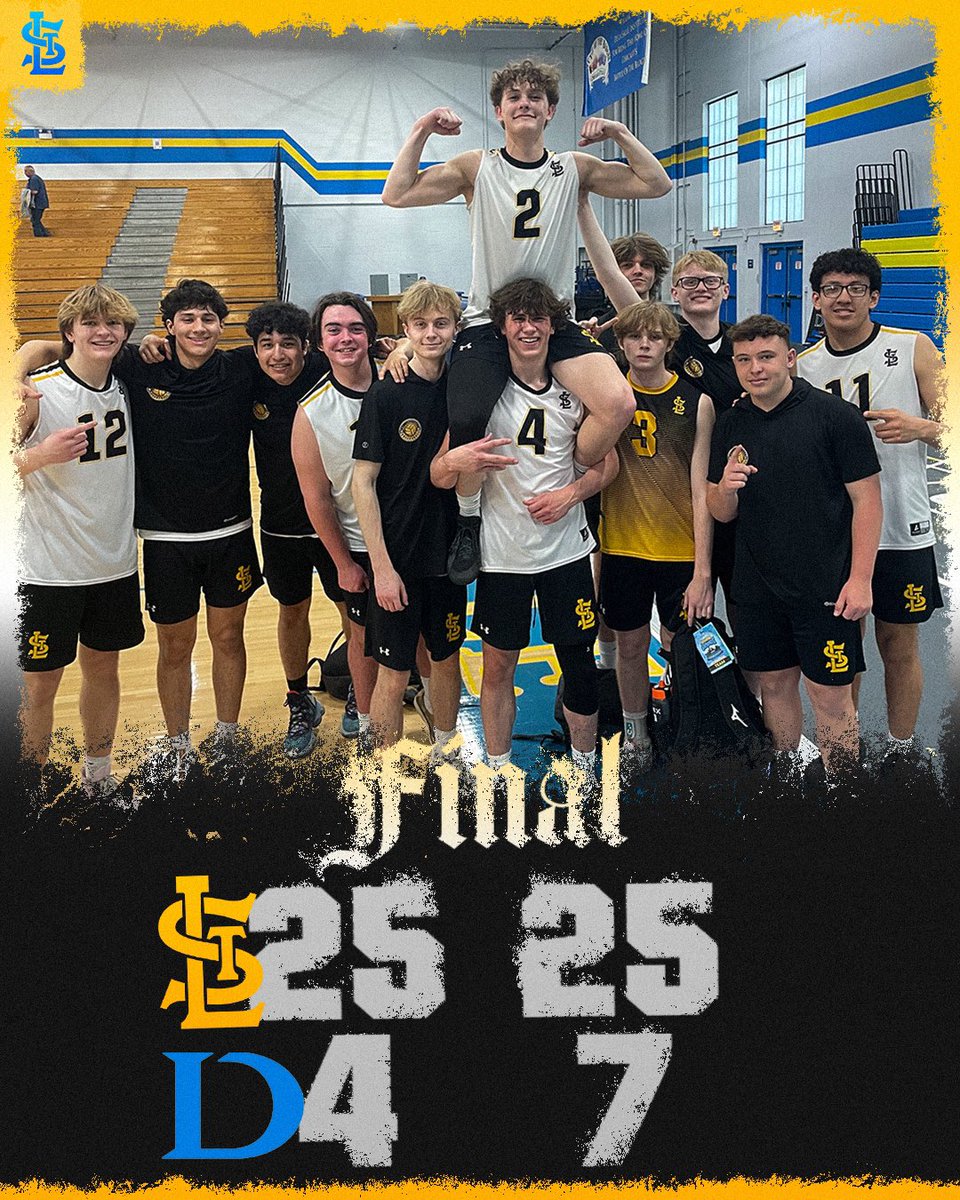 VIKES WIN! 🤩 The guys pick up another conference W against De La Salle! 💪🏼🏐 Back to work tomorrow! #DefendTheGlory