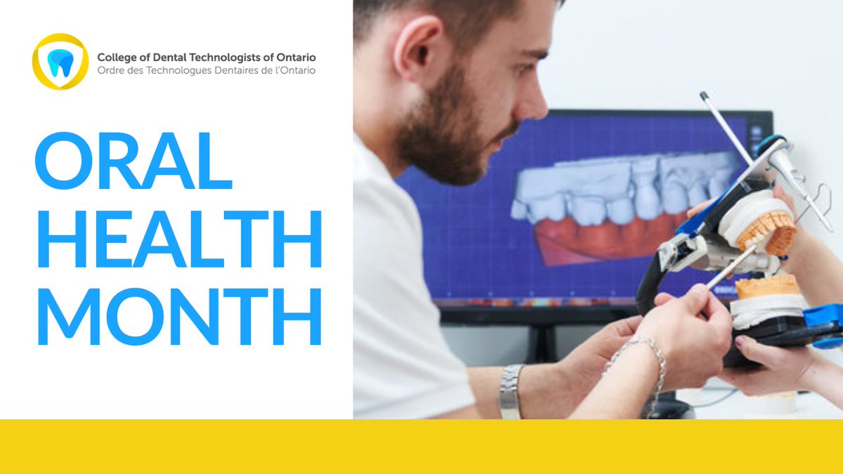 Celebrating National Oral Health Month!

CDTO has highlighted RDTs' invaluable contributions to safe, quality oral care. Read more: rb.gy/d0m2e3 

Let's extend our gratitude beyond April, acknowledging year-round dedication!  

#OralHealth #CDTO