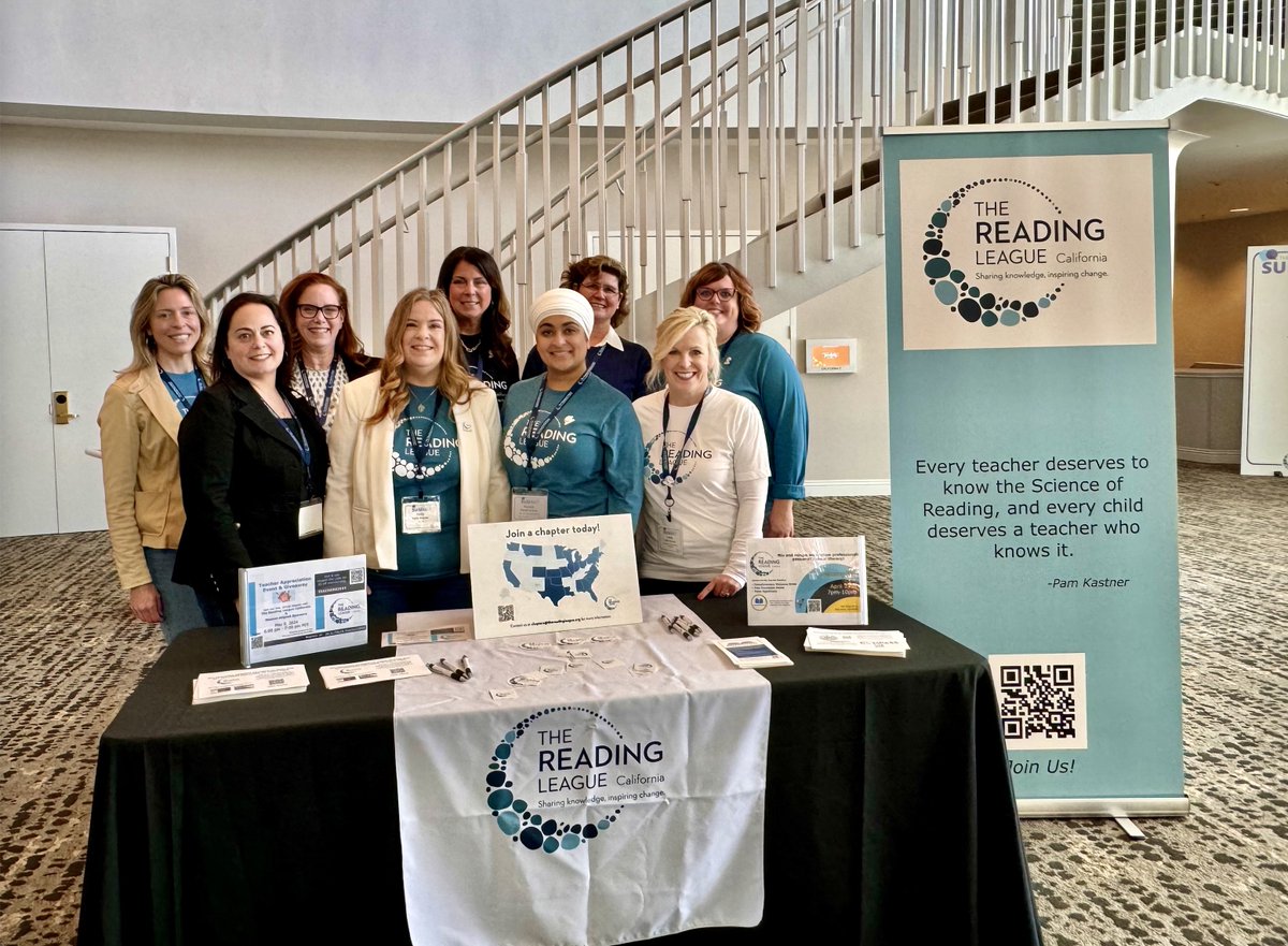 TRL-CA board members at The Reading League Summit 2024! Grateful for our team 💙