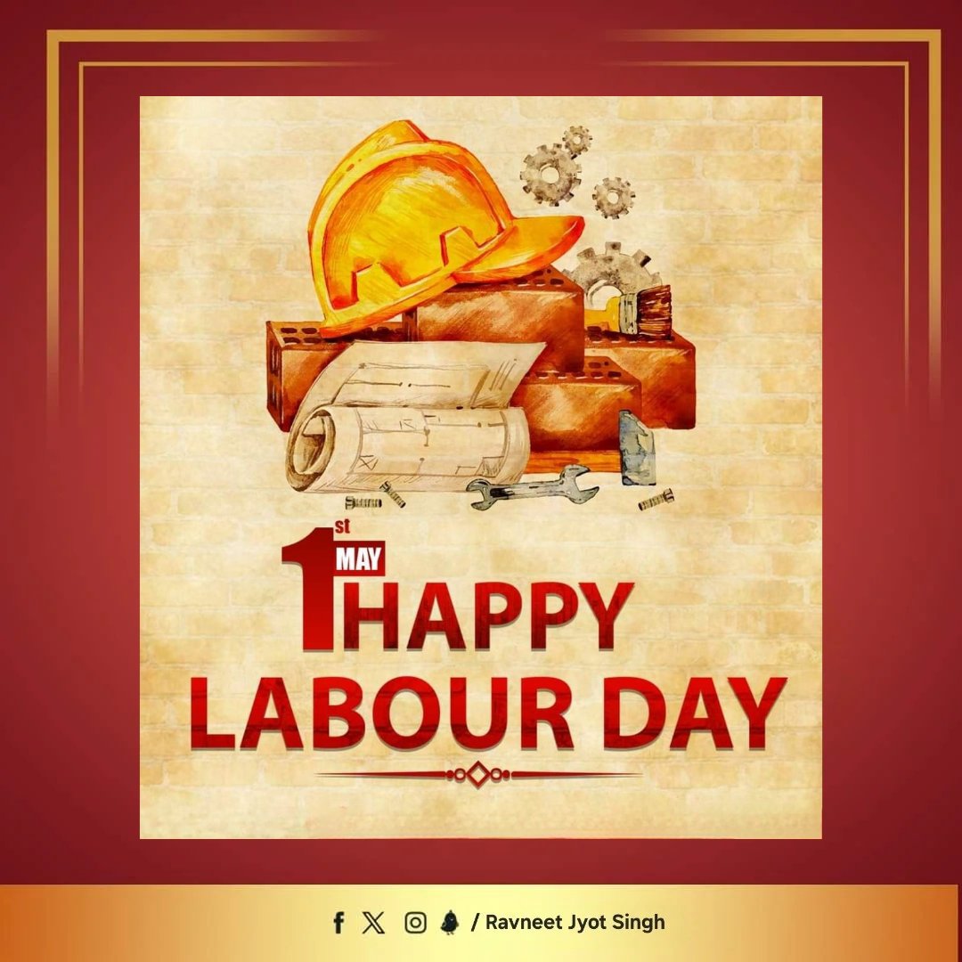 Workers and labourers are an asset to the nation. On this #LabourDay, I salute them all for their dedication & hardwork.

#MayDay #labourer #worker #facebook #instagram #trending #1may #nationbuilding #nationbuilders #hardwork