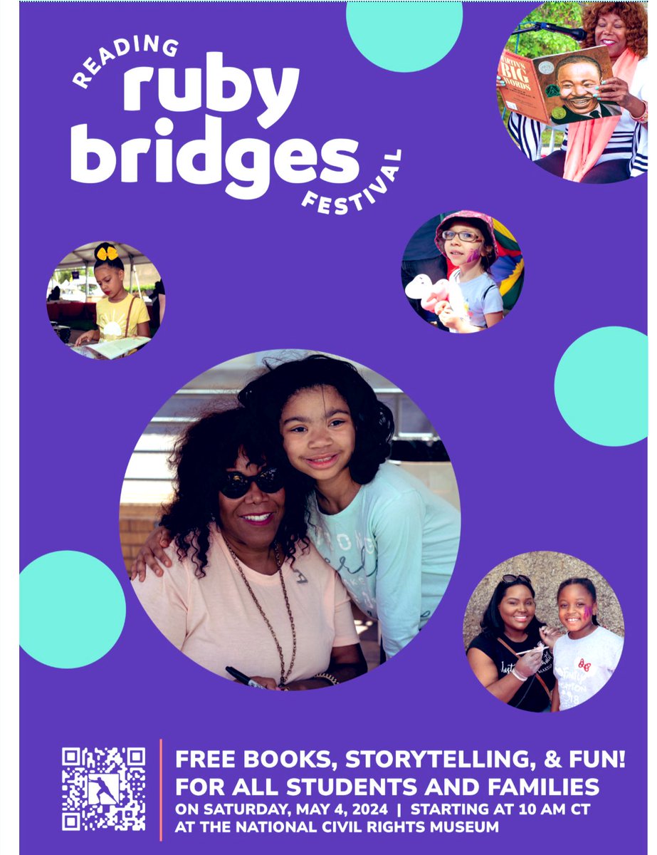 Join us this Saturday for a Children's Kindness March at 1 pm. Children can bring a positive sign and meet Ruby Bridges and other authors. Free books are available. My class and I will be there. ❤️ #nbctstrong #nthf #sel #KindnessMatters #lead