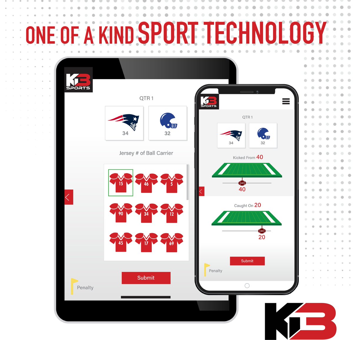 Put us in, Coach! With KB3 Sports, you can share your team's stats and player profiles. Get ready for a new era of sports technology. Click the link in our bio to learn more and sign up for updates. #KB3Sports #GetRanked @THSCAcoaches @ghfcahouston @WeAreAFCA