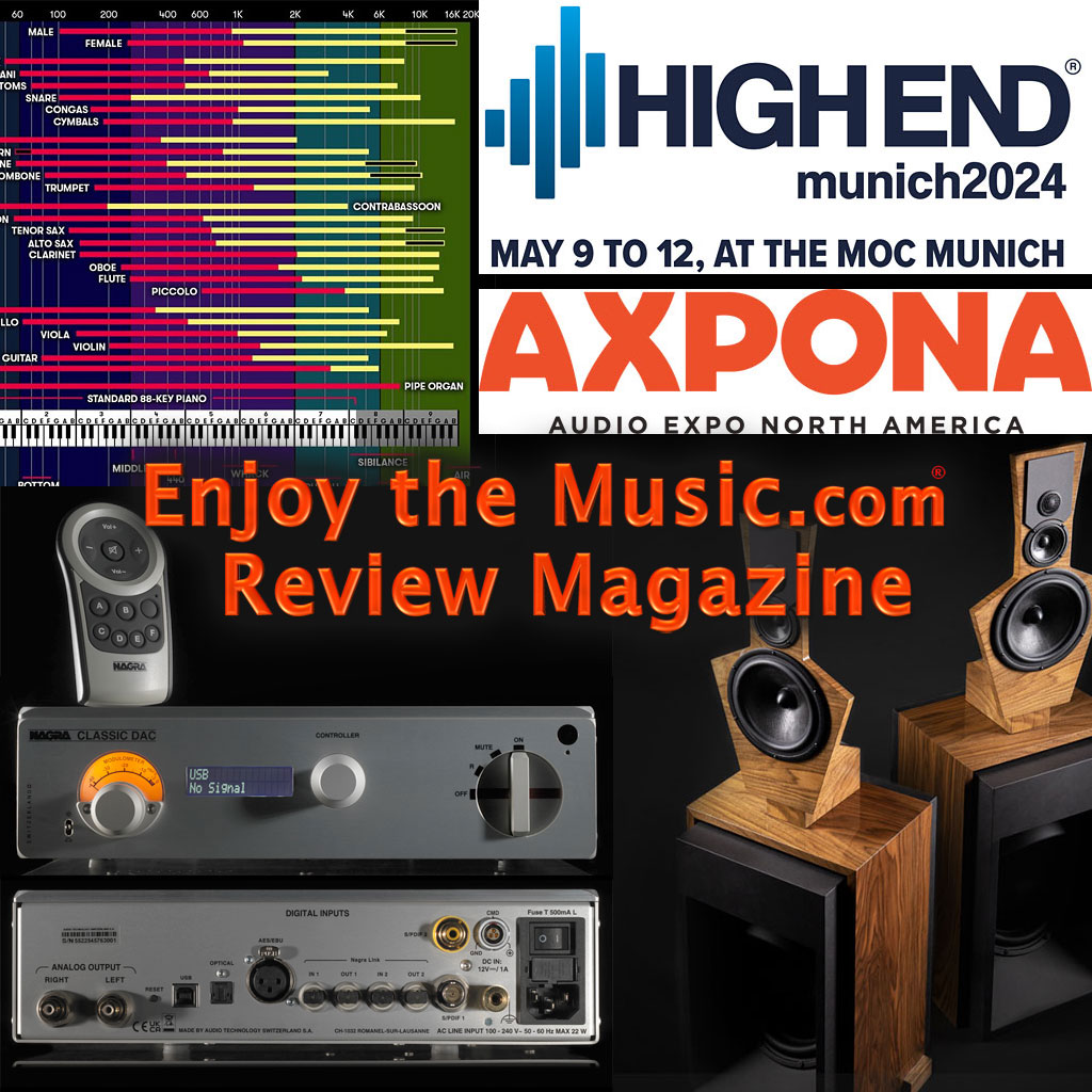 May 2024 Audio Review Magazine EnjoyTheMusic.com/magazine/equip… #AXPONA #HighEnd #HighEnd2024 #Music #Linkwitz #Hear #Nagra #DAC #HiResAudio #Stereo #HiFi #Luxury #TheBest #HighEndAudio #SoundSystem #Rock #Jazz #Classical #Prog #Opera #Audiophile #Immersive #Soundscape #EnjoyTheMusic