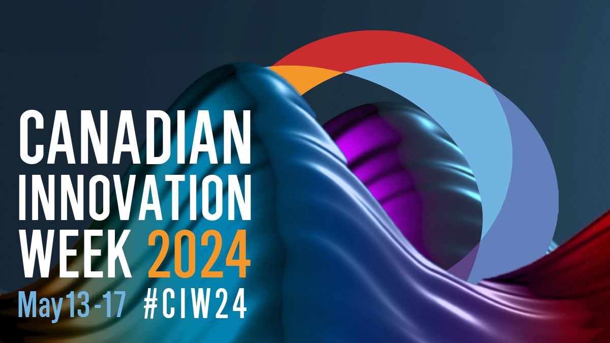 Join @Cdn_Innovation for the 7th annual Canadian Innovation Week May 13-17, 2024! 💡 Share your innovation story using #CIW24 and inspire a nationwide movement! Learn more here: canadianinnovationspace.ca