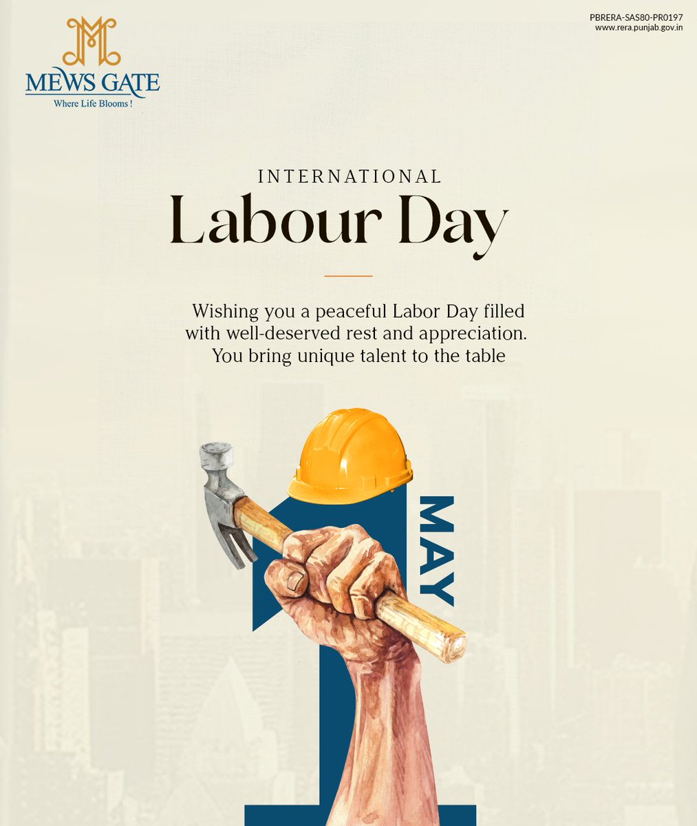 Today, on International Labour Day, let's pause to honor the profound impact of workers worldwide. Happy International Labour Day #MewsGate #Hardwork #InternationalLabourDay2024 #1stMay #WorkersDay #Labour #LabourDay #Mayday #Recognition #Appreciation #GlobalWorkers