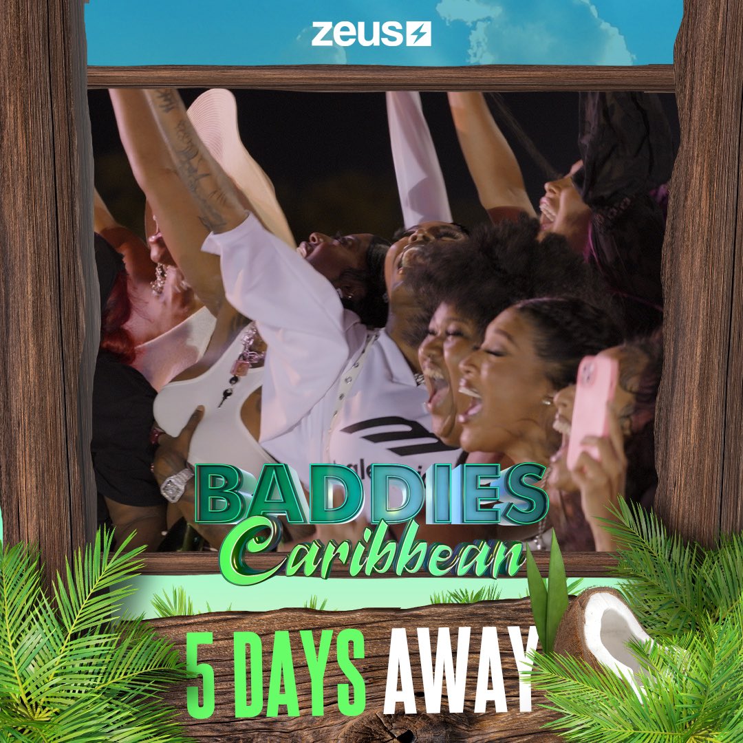 Let’s GOOOO, 🗣️ We’re OFFICIALLY 5 DAYS away from the #BaddiesCaribbean PREMIERE this SUNDAY, May 5TH!! 👀🤯 This SEASON about to be LITT!! 🔥😜 Tag the BADDIE you’re EXCITED to see below 👇🏾 Link in bio 🔗 to subscribe and STAY TUNED for the PREMIERE of #BaddiesCaribbean!! ⚡️