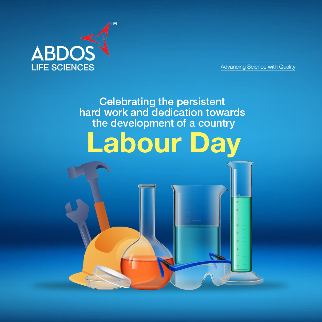 Abdos Life Sciences recognises the hard work of every individual who contributes towards the development of a nation.
.
Labour Day
.

#AbdosLifeSciences #ScientificResearch #LifeSciences #Science #Research #LabEssentials #ScienceInnovation #LabourDay