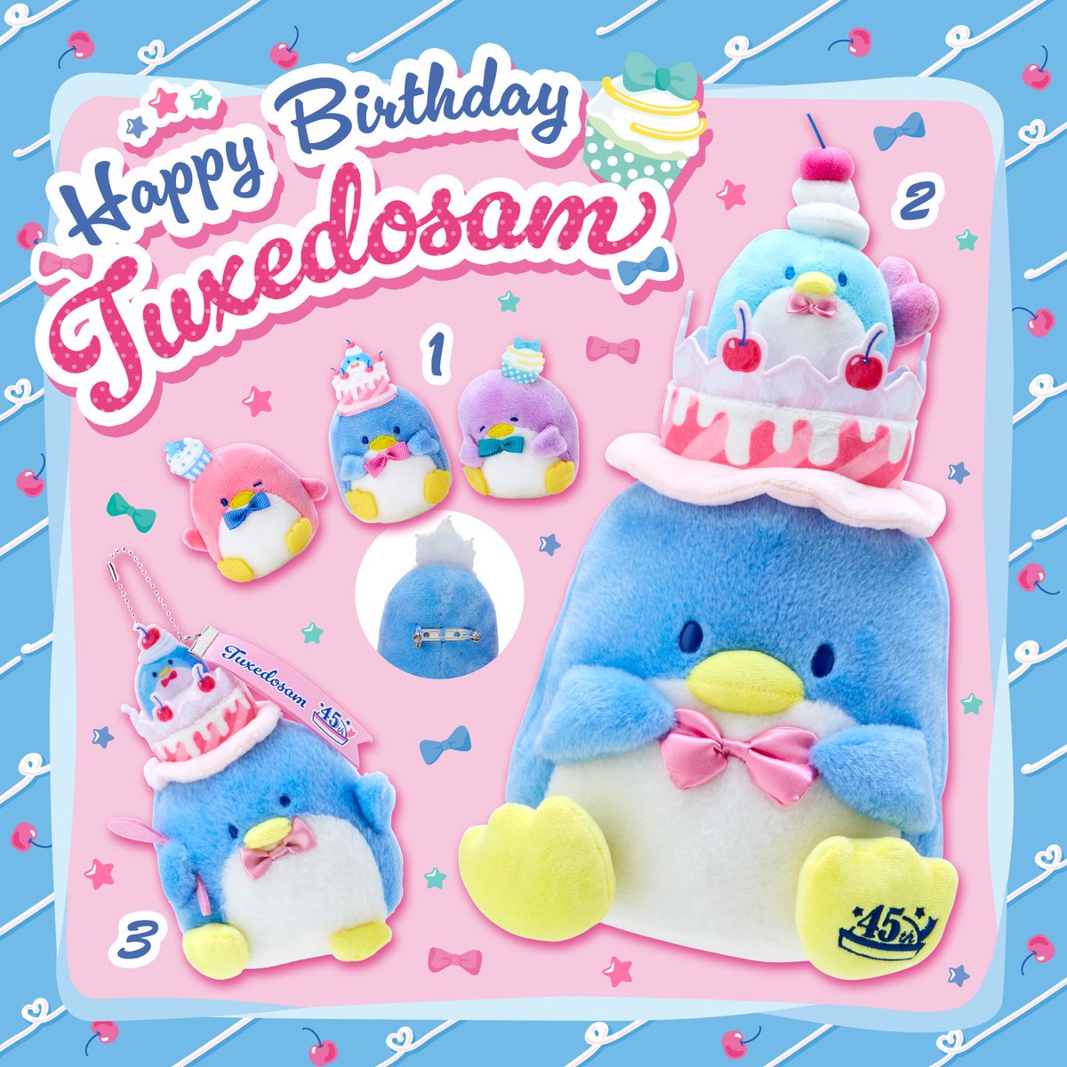 5月9日(木)発売 タキシードサム バースデーデザインシリーズ