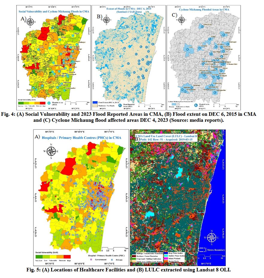 New #article from Rajaperumal et al: GIS-based Social Vulnerability Integration for Robust Flood Response, Disease Prevention and Community Resilience TL;DR: Flood-affected areas had heightened social vulnerability. worldresearchersassociations.com/Archives/DA/Vo…
