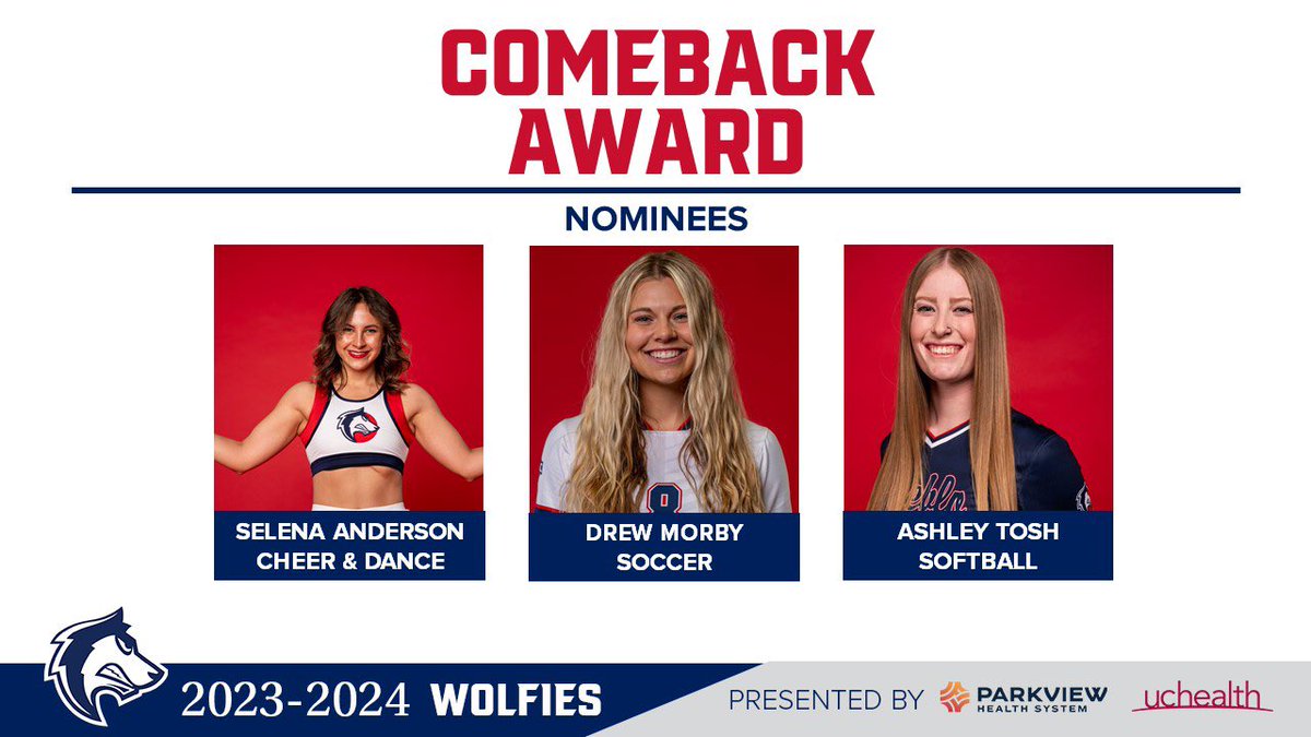 🐺 #2024Wolfies 🐺

Congratulations to Ashley Tosh on receiving the Wolfie for Comeback Award 

#DevelopingChampions #ThePackWay
