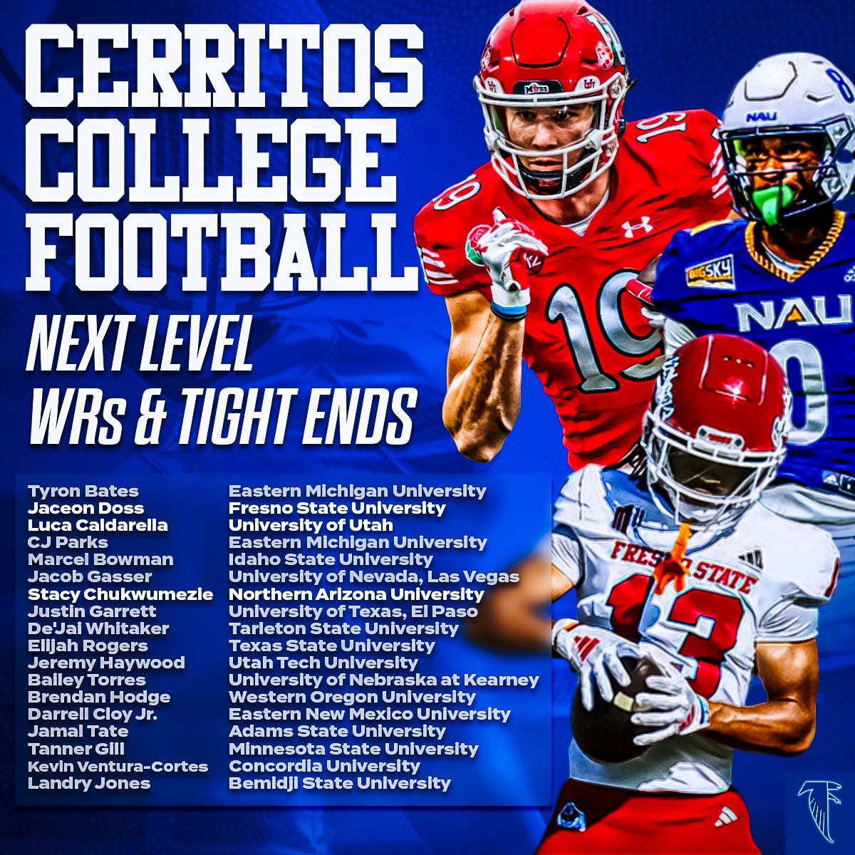 WR’s &amp; TE’s the past 5 seasons! 
Player development matters!