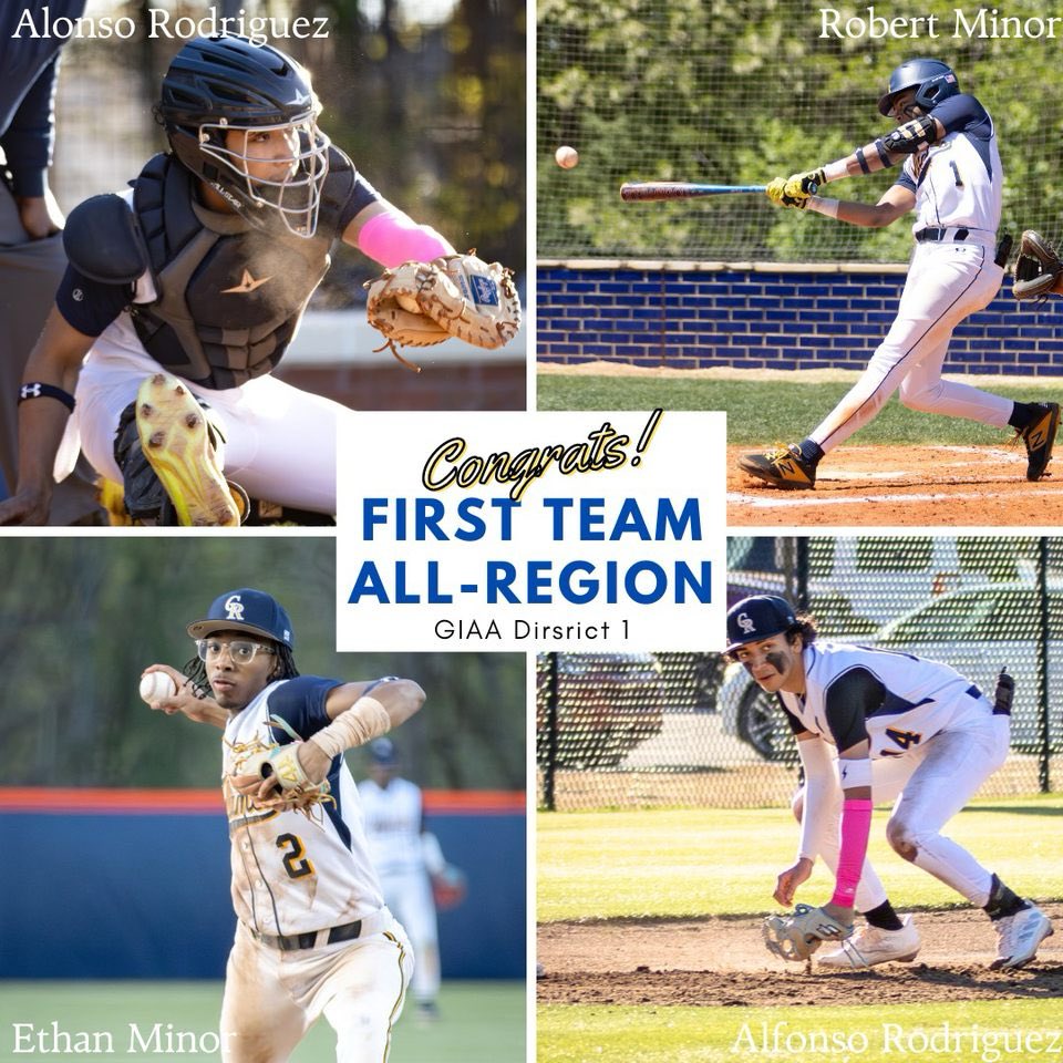 Glad to receive my second 1st team All Region Award for baseball!