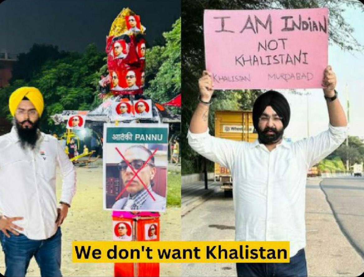 #RealSikhs have the courage to stand against #KhalistaniExtremists.🙏🏻👍🏻🇮🇳 #SikhsForIndia #RealSikhsAgainstKhalistan