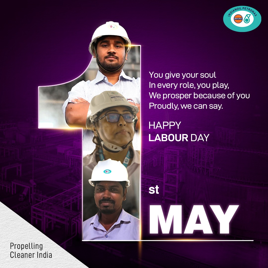 IPPL celebrates Labour Day and pays tribute to the power of passion and perseverance. Their relentless pursuit of excellence is a true testament to our success. #Labourday #IPPL #HardWorkPaysOff #Dedication #Success