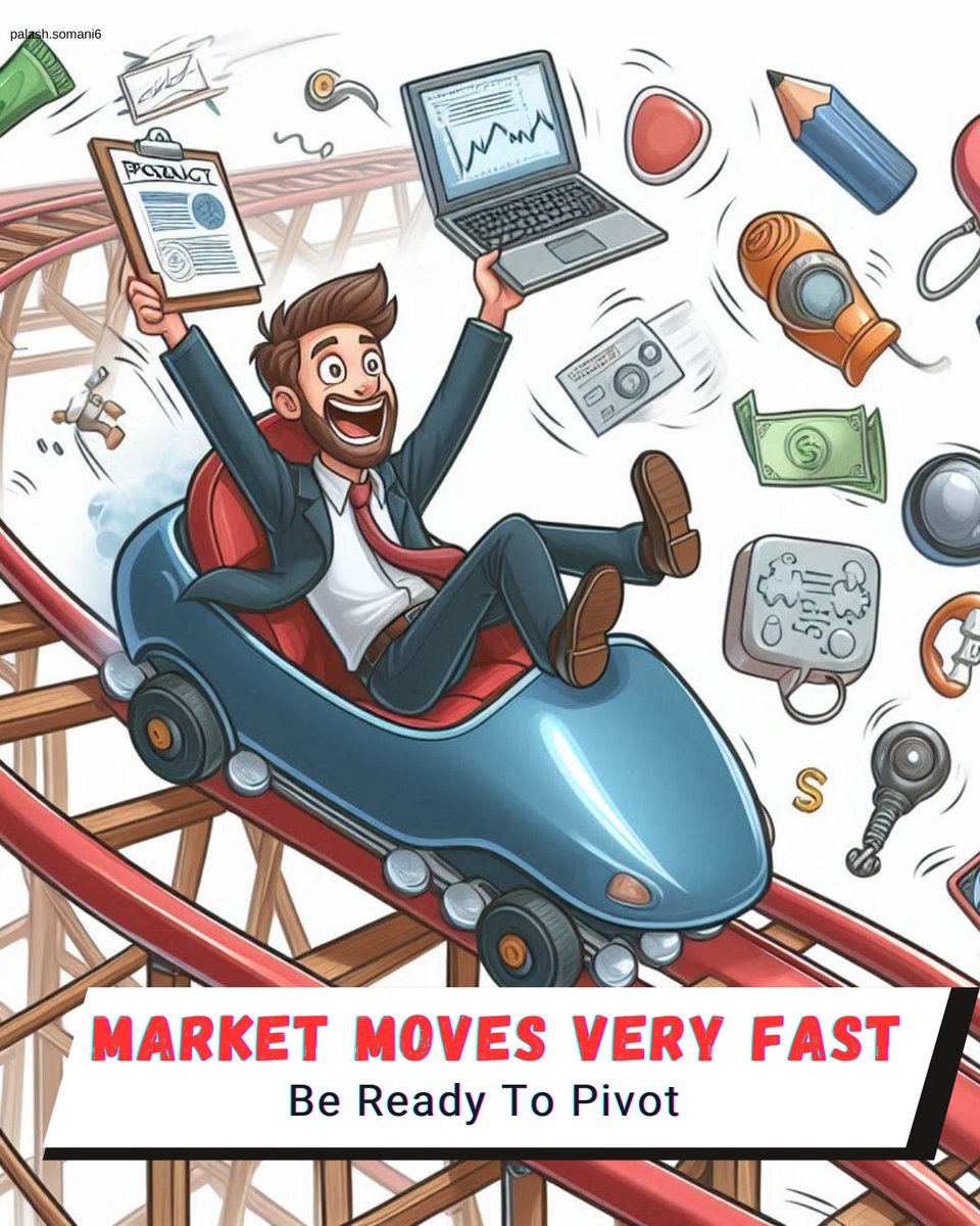 Product Management: More Like Product Rollercoaster, Am I Right?

Yesterday's hits might flop tomorrow.   

Be prepared to adapt!

Roll with the punches and pivot like a pro!
#ProductManagement #TruthBombs #PivotLikeAPro