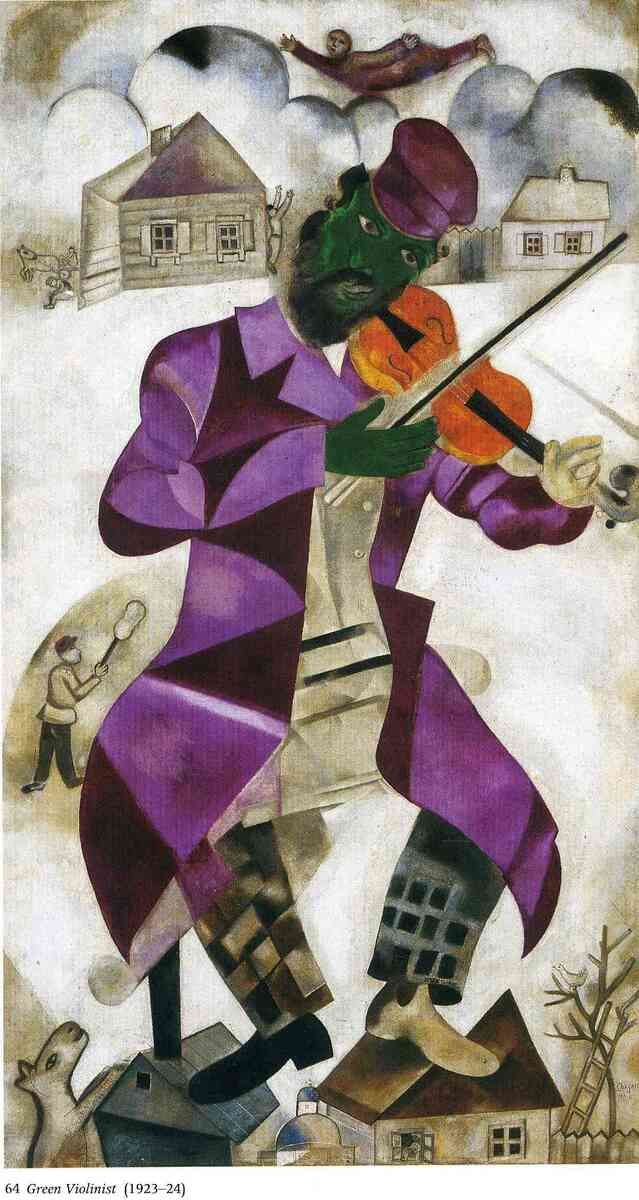 The Green Violinist wikiart.org/en/marc-chagal…