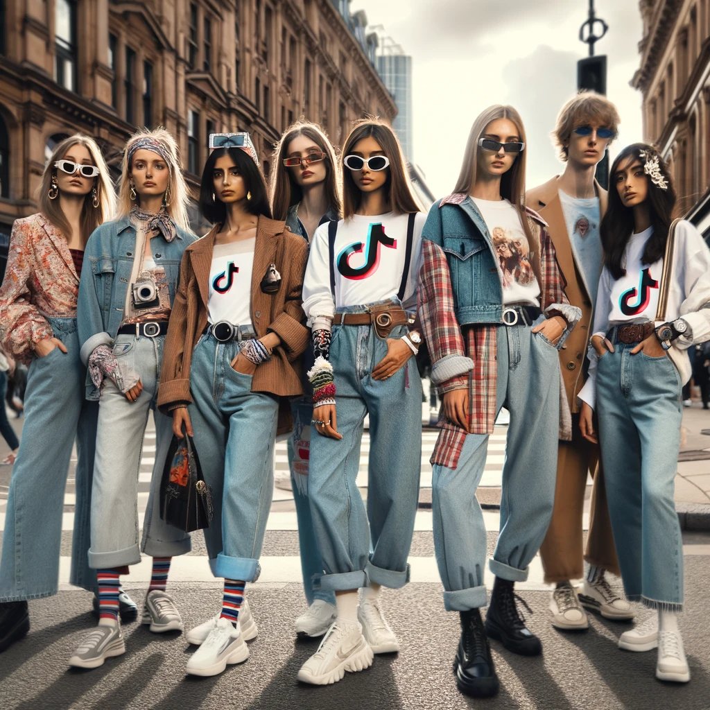 Street style vibes! 👗👕 People of all ages rocking TikTok-inspired outfits in a street style photoshoot. Showcasing the platform's broad fashion influence! #TikTokFashion #StreetStyle #FashionInspiration #TrendyLooks #DiverseFashion