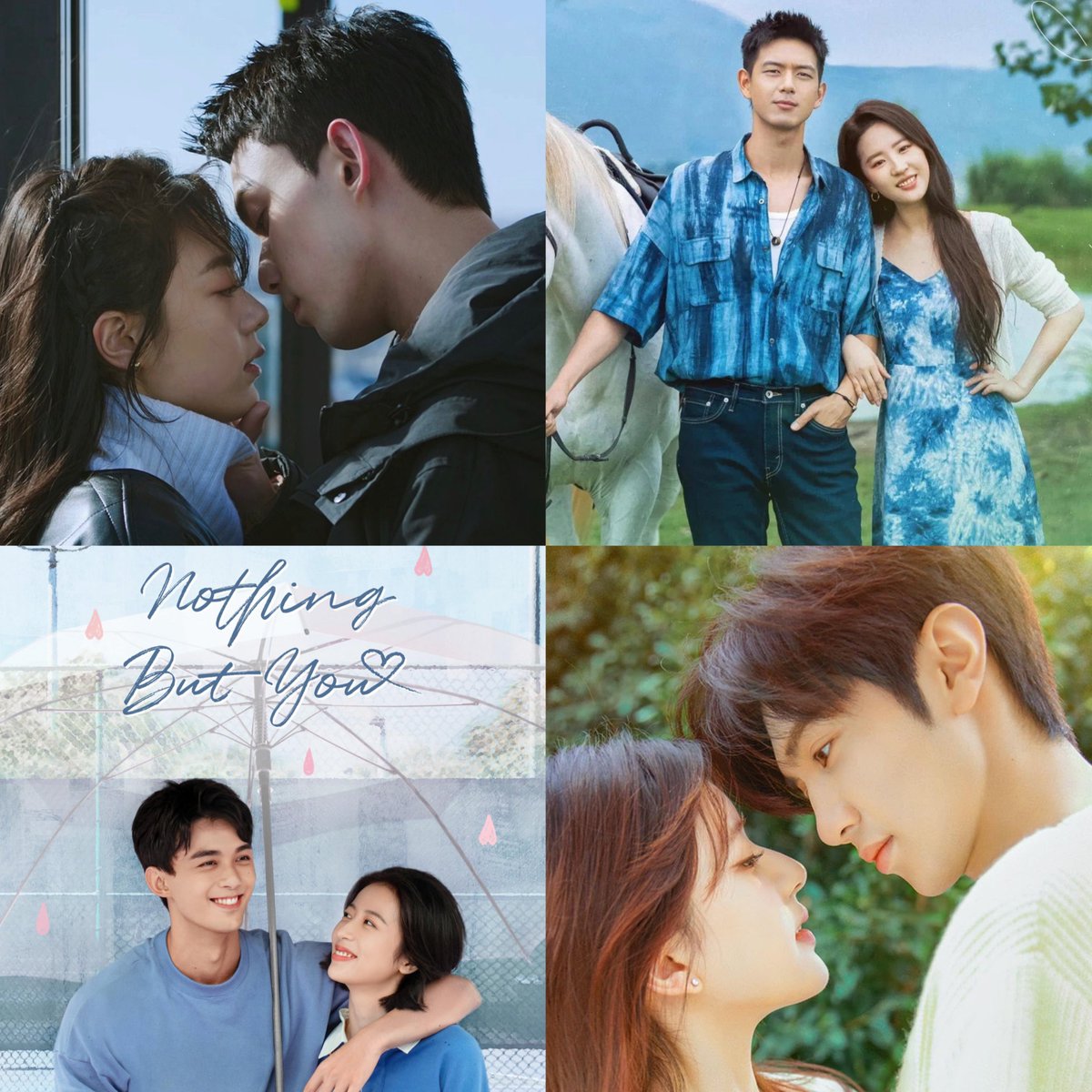 In the last 1 year, I’ve been dragged into Cdrama and wacth so manyyyy dramas that often showing up in the recommendation but for my personal preference these are my top favourite:

🥇 #AmidstASnowstormofLove 
🥈#MeetYourSelf 
🥉#NothingButYou
🎖️4️⃣ #HiddenLove