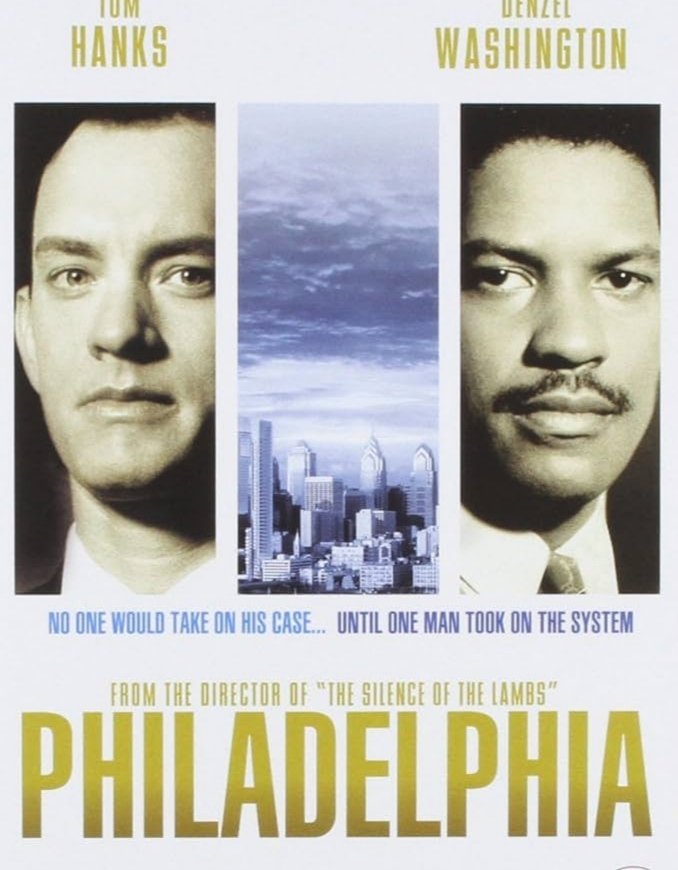 Philadelphia • 1993

#TomHanks #DenzelWashington #JasonRobards #MarySteenburgen #AntonioBanderas #JoanneWoodward #RobertWaidman #CharlesNapier #RonVawter #LisaSummerour
#MovieRecommendations