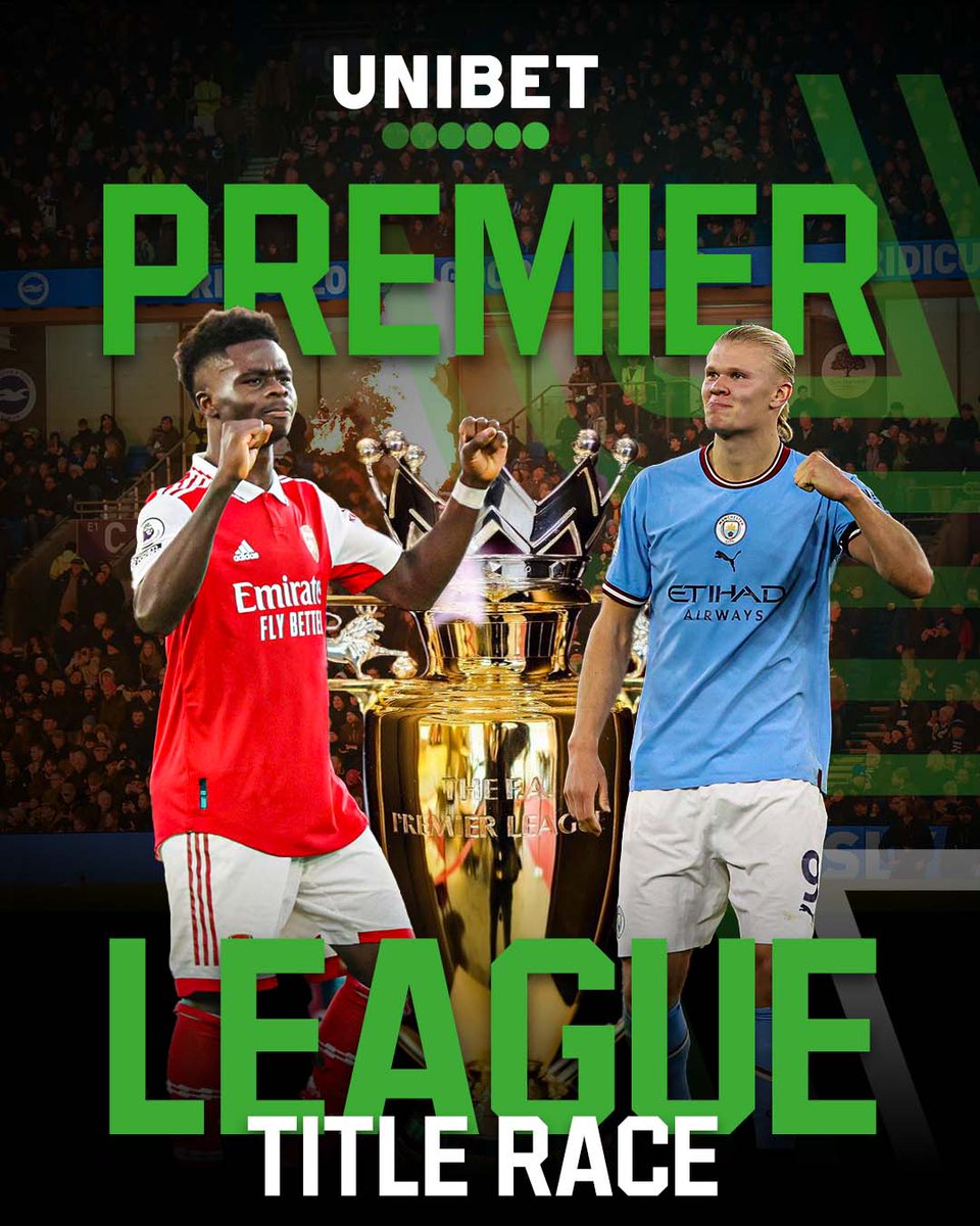 Then there were two. 🏆 With Liverpool seemingly out of the hunt, the Premier League title race looks to be a race between champions Manchester City and leaders Arsenal. ⚽️ Who will come out on top? 🤔