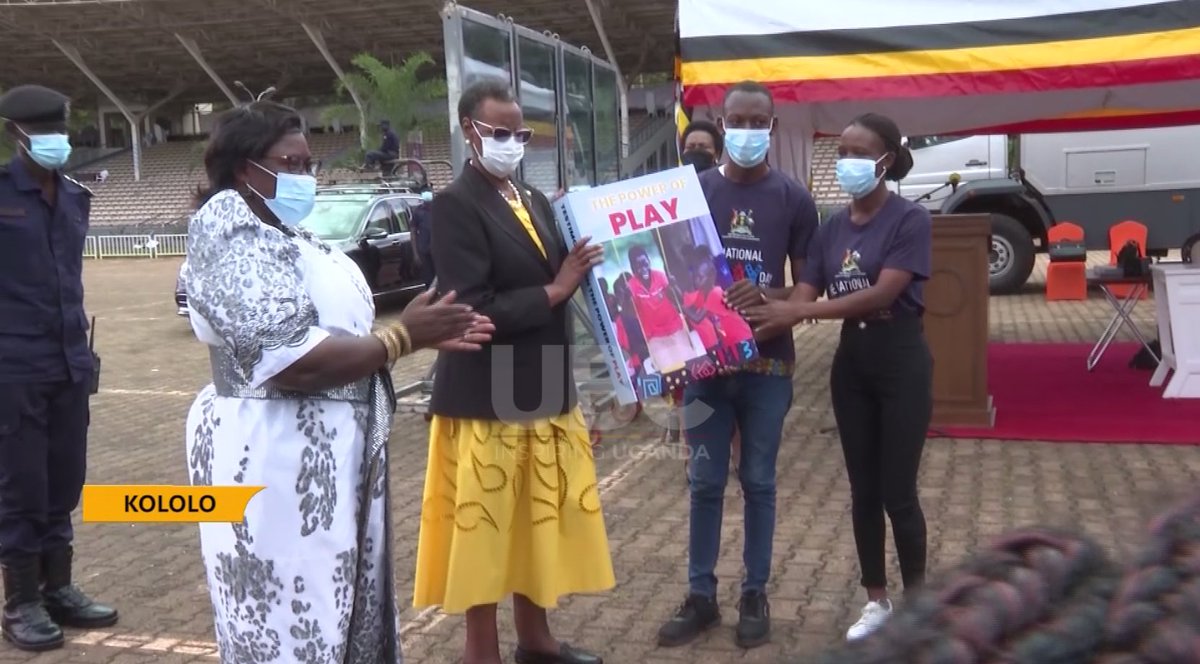 At the launch of the National Play Day at Kololo Independence Grounds, Minister of Education and Sports, Janet Kataha Museveni, assured government dedication to promoting policies that prioritize learning through play.

#UBCNews | youtu.be/imtngY0szvI