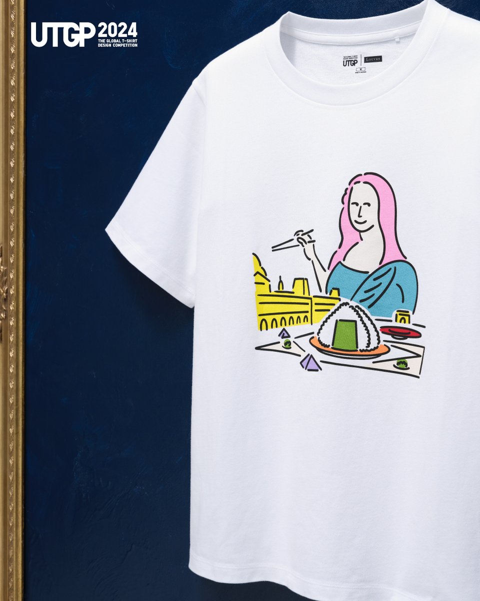 S1235❤️ ユニクロUTGP 2024 ルーヴル美術館 UTシャツ S ピンク ユニクロ「ルーヴル美術館 UT」が増産決定、発売日を2週間後ろ倒しに