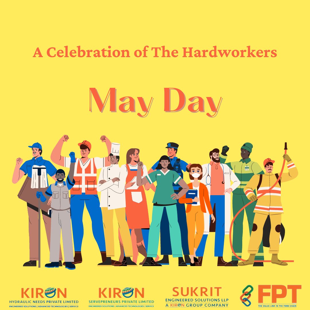 'At Kiron Food Processing Technologies, we celebrate our amazing team! Happy #MayDay to all the hard-working individuals who make a difference in food processing.

#KironTeam #FoodProcessing #FoodSafety #FoodInnovation #Manufacturing