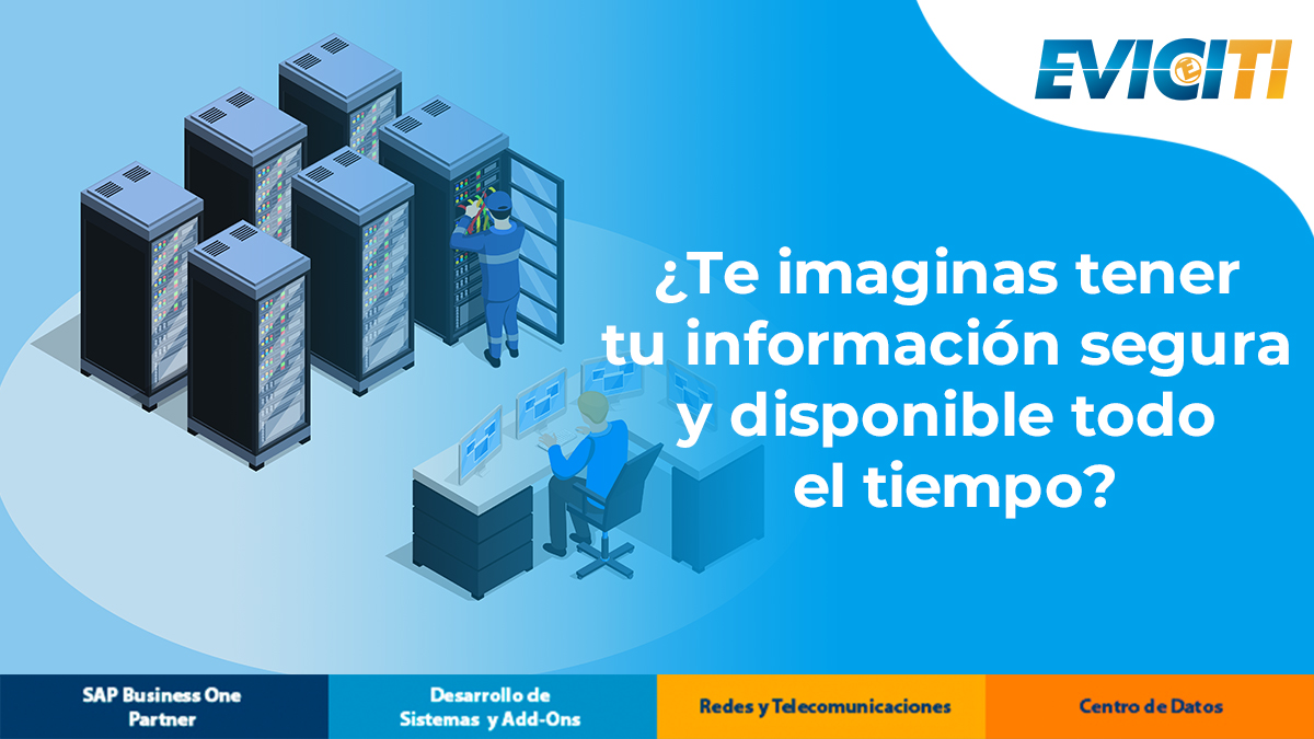 Conoce más del Centro de Datos Eviciti, el espacio ideal para almacenar la información crítica de tu empresa, construidos y operados bajo los más altos estándares a nivel internacional. 
#CentrodeDatos #SolucionesTI
Contáctanos al 800-00-90-500 o en: eviciti.com.mx