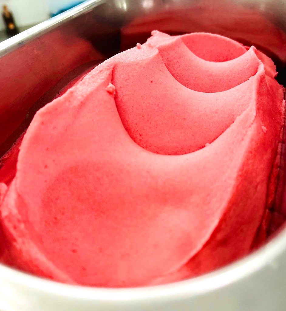 ラズベリーソルベ🟥
#raspberry #gelato #loop