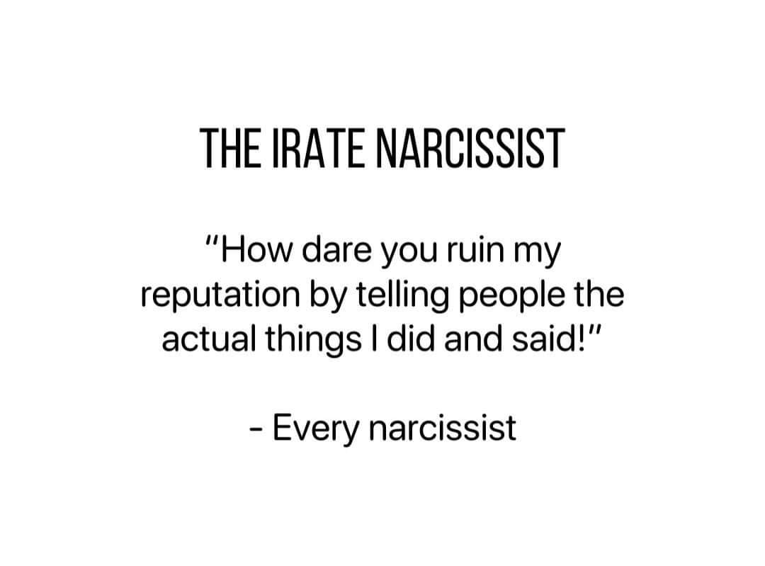 Oh well, never mind. #facts #narcissisticabuse #slander #DomesticViolence