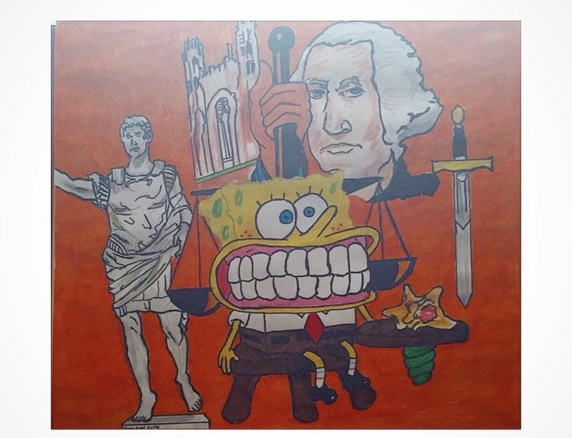 JUDGE THEE

#spongebobsquarepants #spongebob #juliuscaesar #georgewashington #uspresident #presidents #rome #visualarts #art