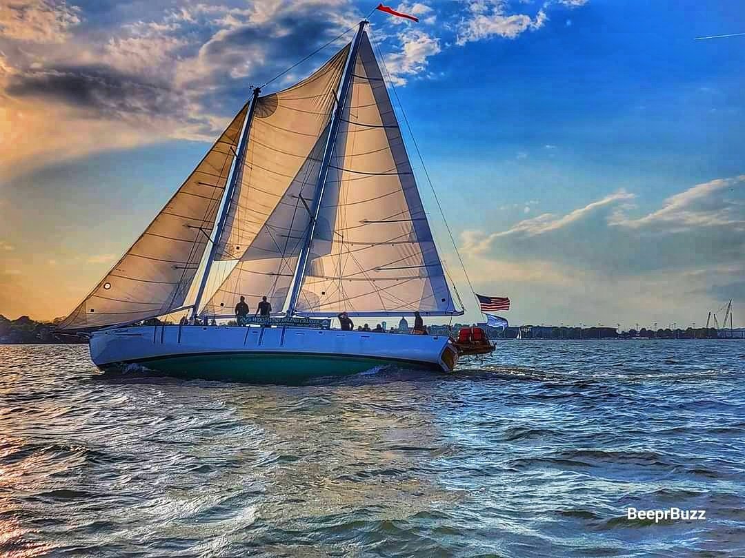 Sail w/ #BeeprBuzz  5/1/24!! ⛵️
🎟 schoonerwoodwind.com

🏆 The Wed night races are back!! ⛵

Schooner Woodwind @AnnapSailing:  races ev yr.

We'll be aboard one of the Woodwinds.  Maybe the winning one!

We know the Woodwind II is famous. She was in the Wedding Crashers!!!!!