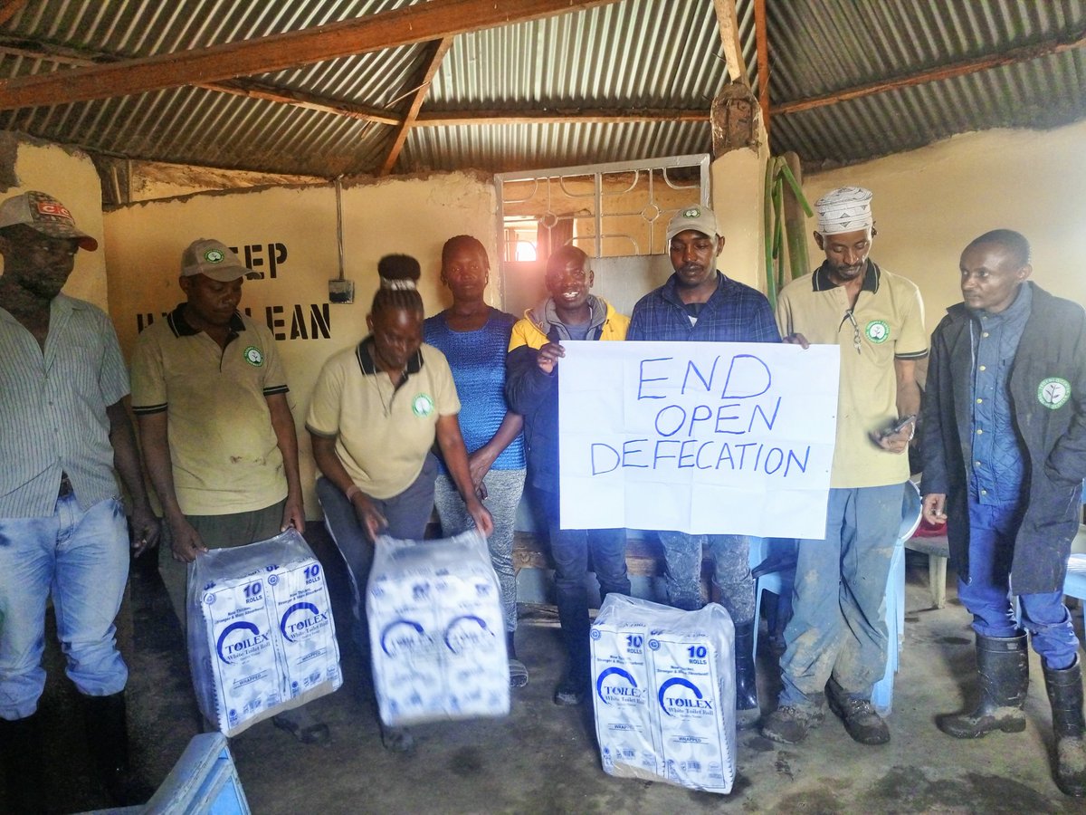 OrengoJd's tweet image. #EndOpenDEFECATION 
SDG 6, Target 6.2 asks to END OPEN DEFECATION AND PROVIDE ACCESS TO SANITATION AND HYGIENE. Let&apos;s join hands and restore human dignity. Thanks to Tegemeo community for embracing the campaign.