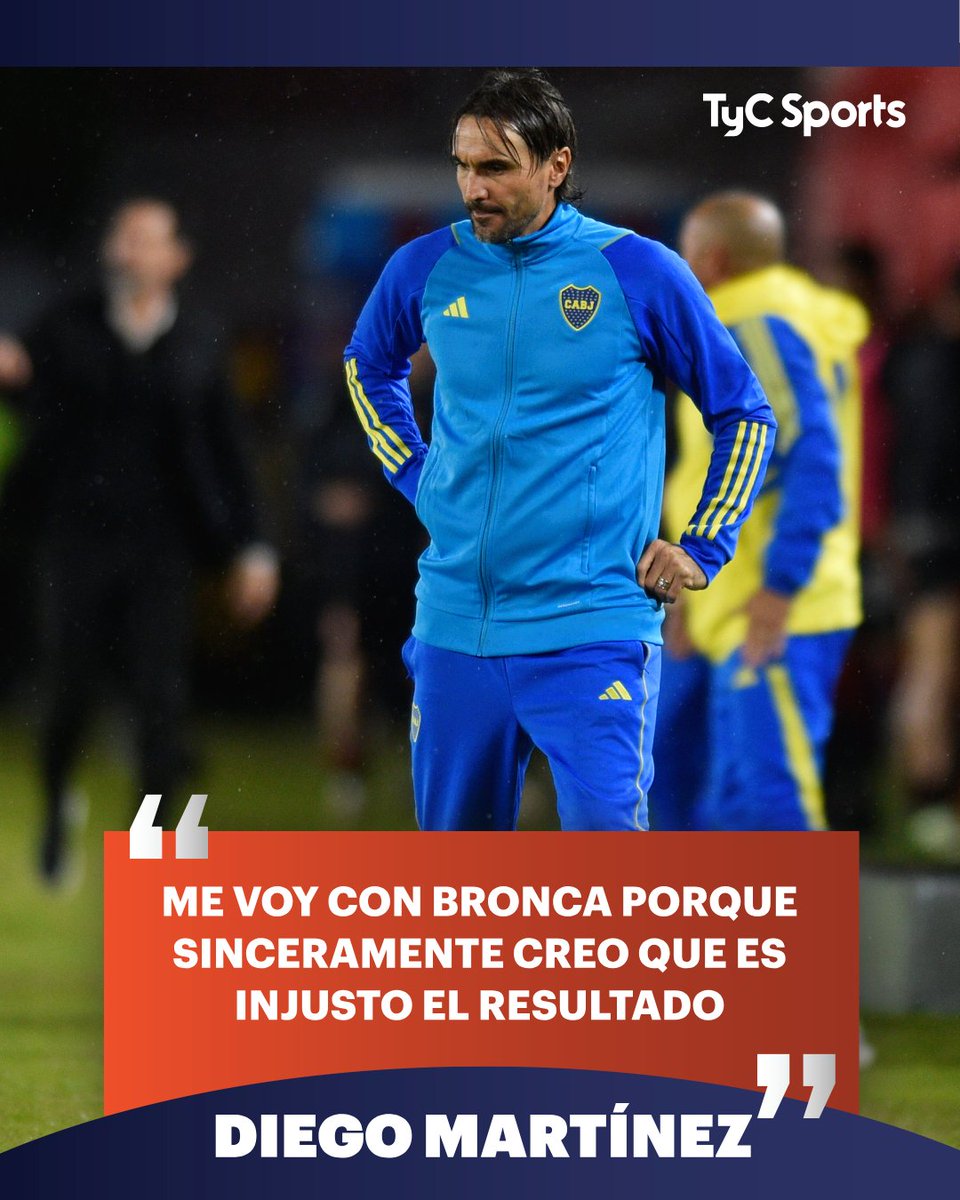 🗣️ La 'BRONCA' de DIEGO MARTÍNEZ, tras la eliminación de #Boca a manos de #Estudiantes en las semis de la #CopaDeLaLigaProfesional.