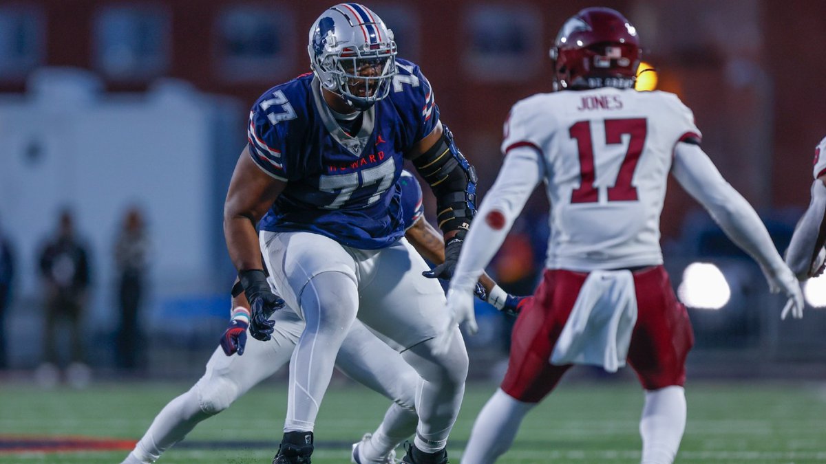 Toronto Argonauts select Anim Dankwah (Howard; OL) with the 48th overall pick of the 2024 #CFLDraft #FCS