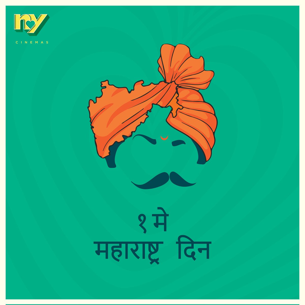 महाराष्ट्र दिनाच्या हार्दिक शुभेच्छा! #NYCinemas #NYC #cinema #cinemalover #marathi #maharashtra #memarathi #maharashtraday #ajaydevgn