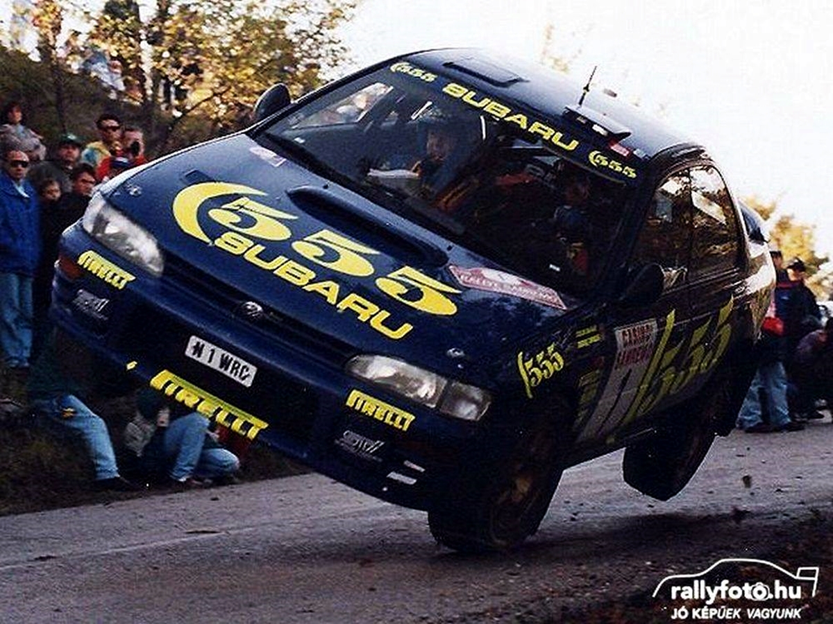 Colin McRae / Derek Ringer, Subaru Impreza 555 
Rallye Sanremo 1996 🇮🇹 Winners 🏆🏁