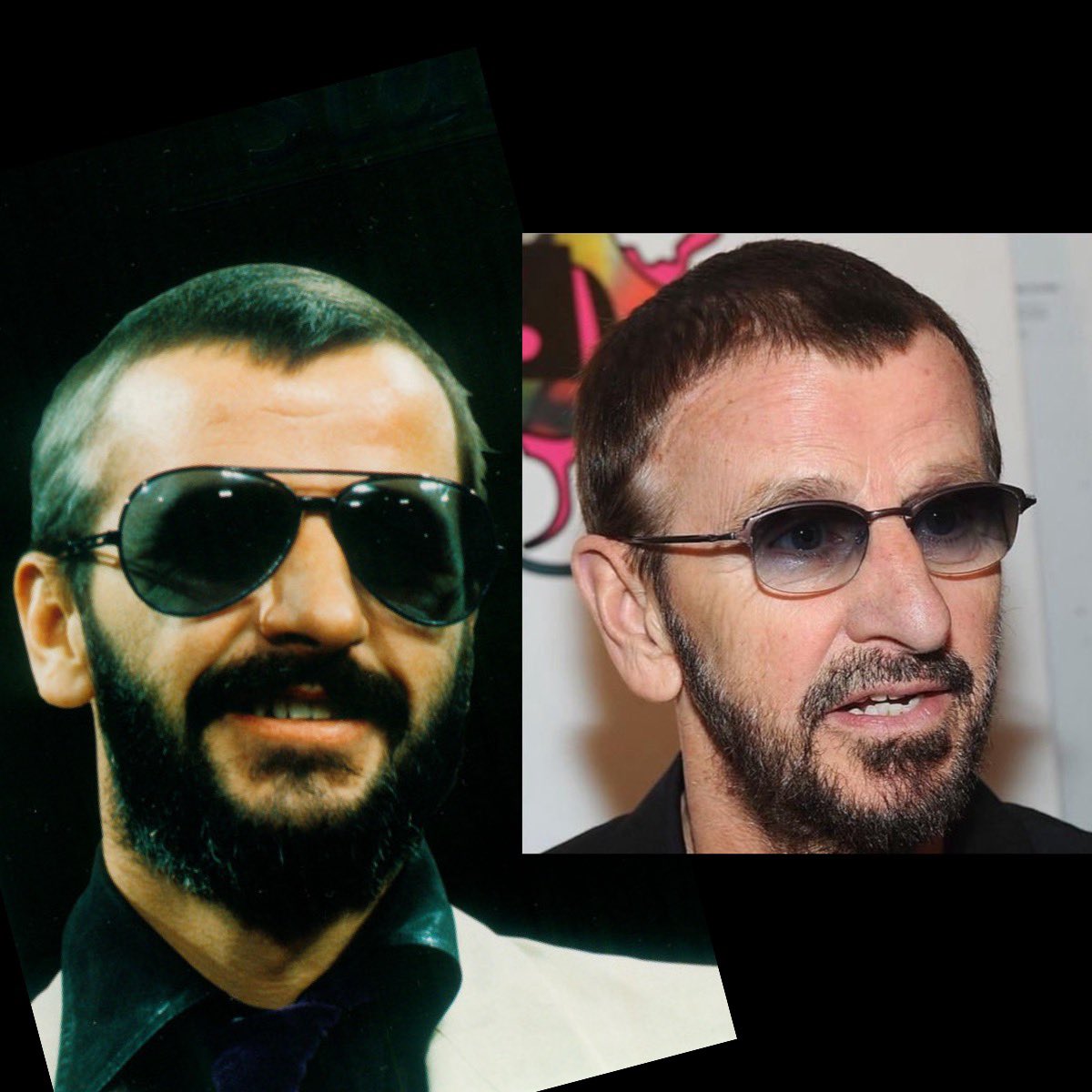 In 1976 Ringo took an interstellar journey thru space and time but forgot his watch.  When he returned to earth 35 years later, everyone else had aged and he still knew exactly what second it was