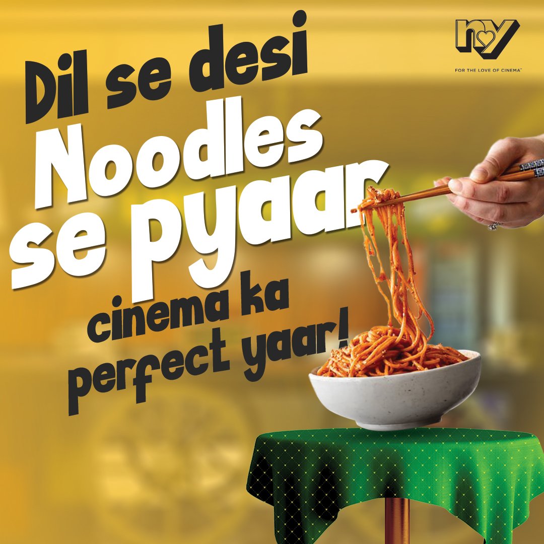 - Spice up your cinema experience with our delicious noodles at the NY Cafe! 🎥🍿 Available at - Sangrur /Ghazipur/Meerut/Hapur / Surendranagar /Ratlam/ Raebareli, Bhuj. T & C applied! . . . #NYCinemas #NYC #nycafe #nycinemas #movie #cinema #bollywood #theatre #luxurious #snack