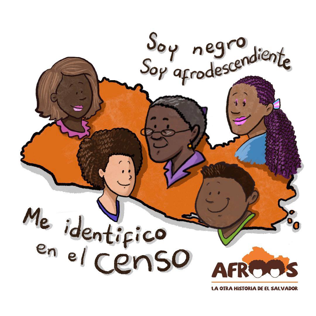 🗣️Súmate a este evento histórico❗️❗️❗️ ¿Sabías que por primera vez en El Salvador el Censo 2024 en el apartado Etnia de la boleta Censal da espacio para autoreconocernos como Afrodescendientes?