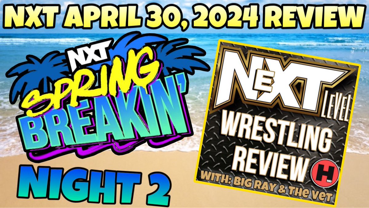 WE ARE LIVE WEDNESDAY MAY 1, 2024 AT 11am EST/8am PST We are kicking off the month of May folks and we are winding NXT’s Spring Breakin’ with night 2! Big Ray and The Vet @Opinionhaver will discuss the list of NXT call ups and the latest breaking news of the day on “The 3…