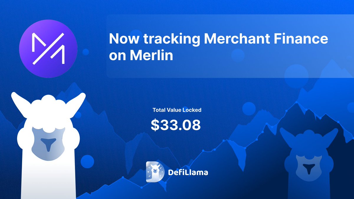 Now tracking @Merchant_Fi on @MerlinLayer2 

Merchant Finance is a decentralized lending protocol. It is a permissionless, open source protocol serving users on MerlinChain. Users can deposit their assets, use them as collateral and borrow against them