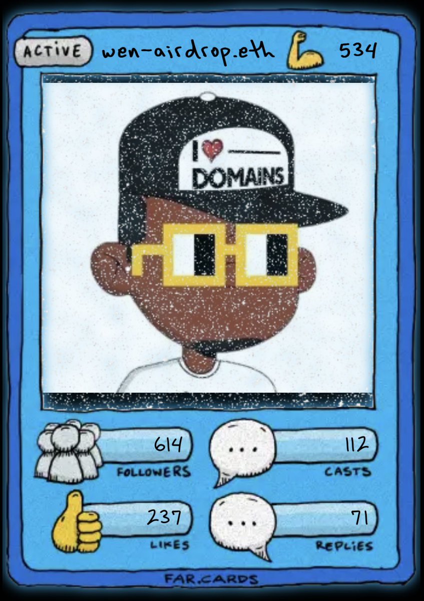 wenairdropnft's tweet photo. I’ve been told I’m not a bad #BASE ALPHA caller. Who knows maybe my #farcards may have some perks. Maybe I already have a private Warpcast chat. NFA - but they are cheap af rn 😉

Grab 1 👉 https://t.co/LsBy4XDA4f https://t.co/G4exHZ9Fec