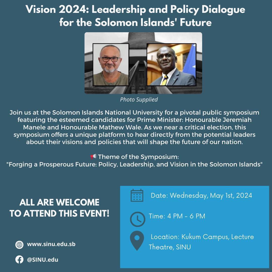 Exciting dialogue!! Thank you Prof. @AqorauTransform for your leadership in organising this. 

I believe this will be live-streamed and I will be sure to share this. 

@terencewoodnz @TNCPacific @MCrawshawNZ 
#SolPol