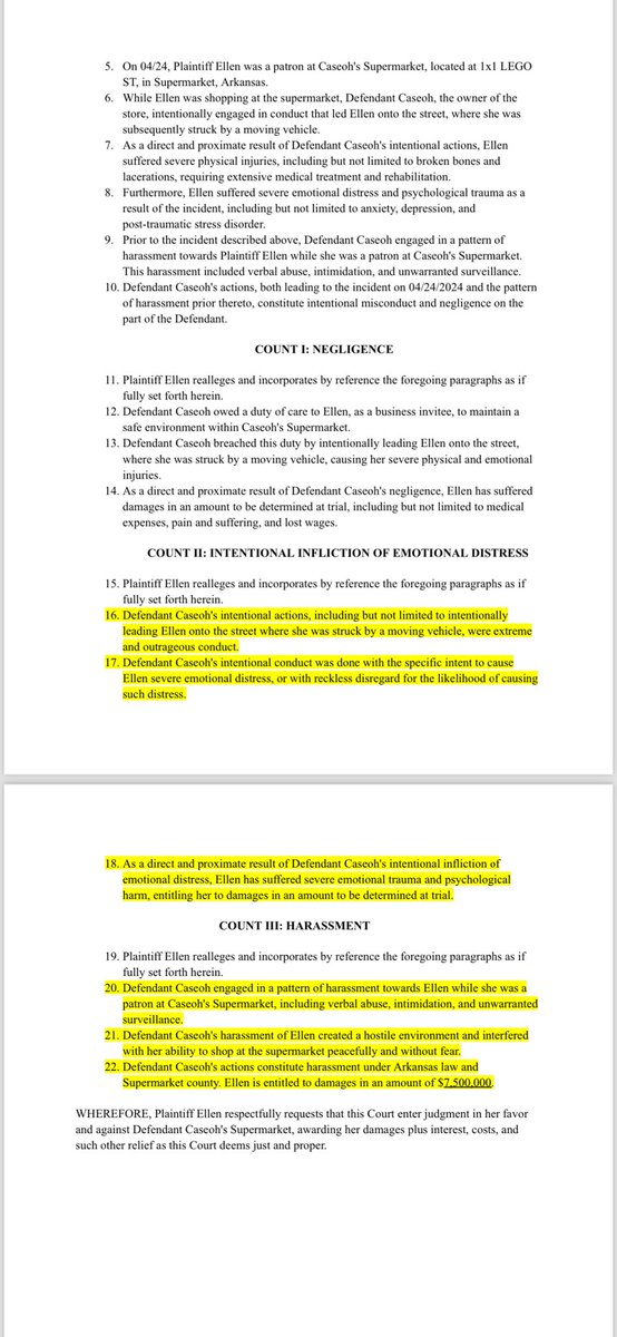 EllenfromCase's tweet image. The lawsuit has been filed. You have been SERVED. Thought you could get away with it? I will see you in court. #EllenFromCase @CaseOh__ @CaseohsMarket @SIimFromCaseOhs @TimfromCaseOhs @JimFromCaseOhs @QuanFromCaseoh