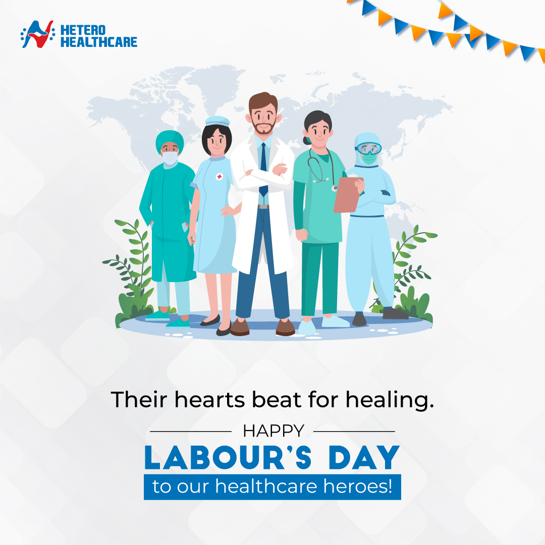 We celebrate the tireless dedication of healthcare workers this Labour Day.

#LabourDay #HealthcareHeroes #Gratitude #FrontlineWorkers #ThankYouHealthcareWorkers #HeteroHealthcare