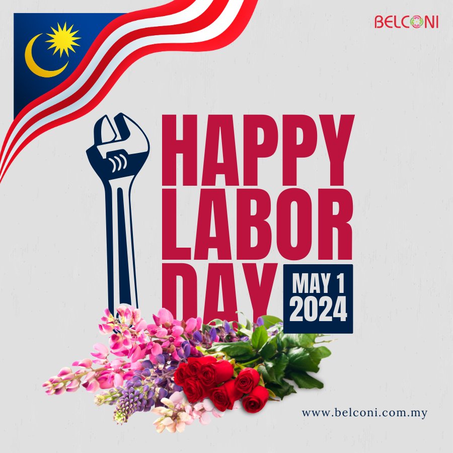 Happy Labor Day!  🎉 I wish you a day filled with joy, 🔨 relaxation, and beautiful blooms from Belconi Florist, our go-to flower shop in Malaysia. 🇲🇾 Best wishes for a lovely celebration!🔧

#LaborDay2024 #Work #CelebrateWorkers #LaborOfLove #FloralGreetings #BelconiFlorist
