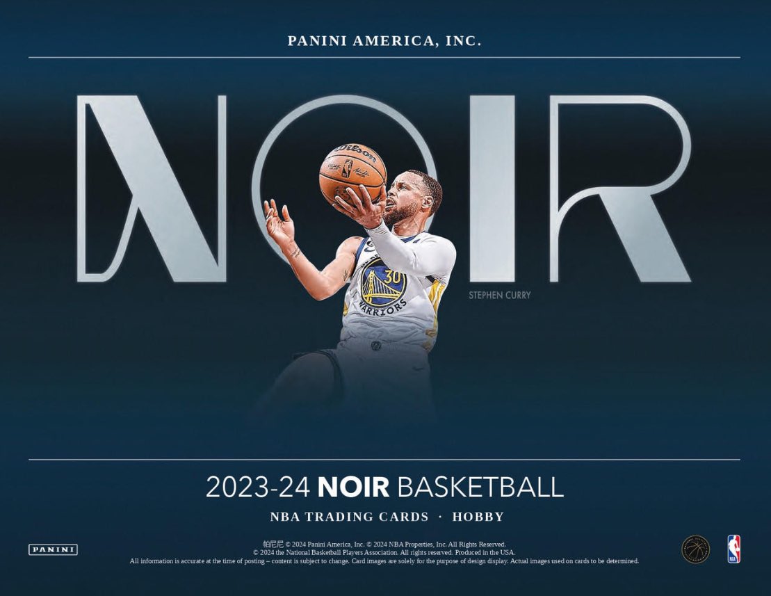 We have some pre sale boxes left of the upcoming 23/24 Panini Impeccable and Noir Basketball. Cheapest price you will find! Impeccable - $2750 Noir - $2250 Comment or DM to order. @ILOVECOLLECTIN1 @sports_sell @HobbyRetweet_ @TheHobby247 @paullydoughnuts @NickPerry8