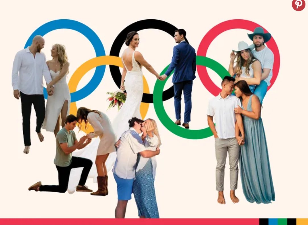 LOVE is in the air for @TeamUSA! 

Only fitting we are headed to Paris this summer for the Olympic Games! 

@theknot checked in with @maggiesteffens (married), @Amazing_Brick (engaged) and @KGilchrist15 (engaged). #Paris2024 🍾

theknot.com/content/olympi…