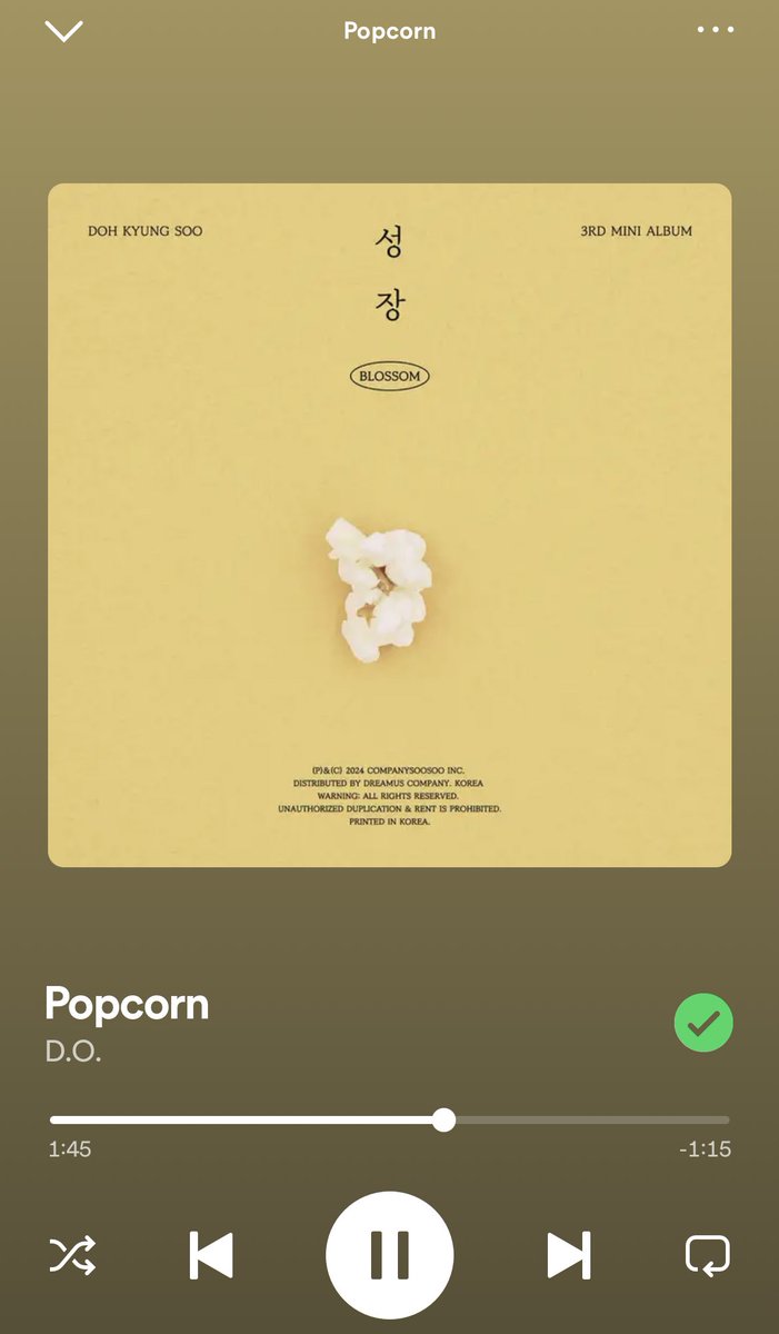 I feel like I'm going to explode with a “pop”🕺🏻 🐧Open Spotify ➡️ Search ‘Popcorn’ 🐧Click share ➡️ Copy link 🐧Reply with YOUR LINK 🍿open.spotify.com/track/1P6VBsrh… ❌DO NOT COPY AND PASTE LINK FROM OTHERS ✅PLEASE COPY LINK BY YOUR OWN SPOTIFY